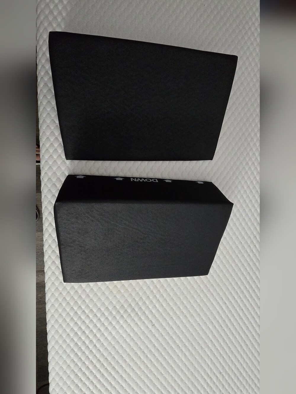 Pair of Foam Bed Positioning Wedges – Black